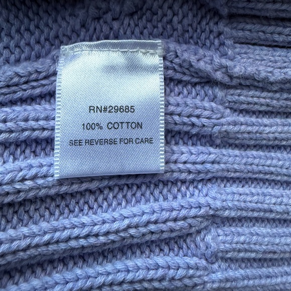 Pendleton Lavender Zip Up Men's Sweater - Picture 6 of 6
